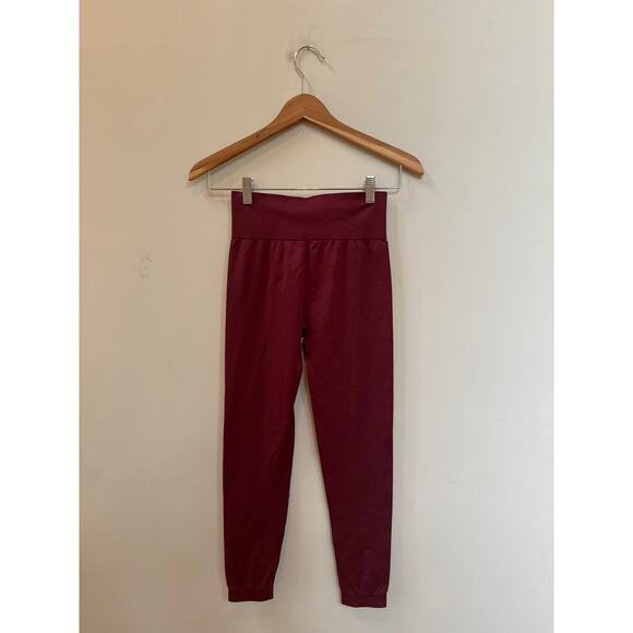 Knix Leggings Maroon Burgundy Size Medium - Picture 3 of 4